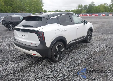 2025 Nissan Kicks Sr Intelligent Awd from USA, damaged, VIN 3N8AP6DD8SL307166